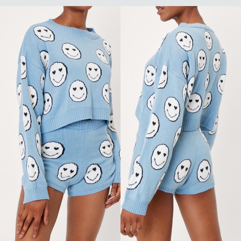 🙂Nasty Gal Heart Smiley SET🙂